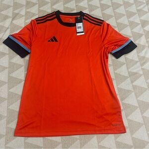Adidas boys orange jersey soccer shirt squandra 25 custom